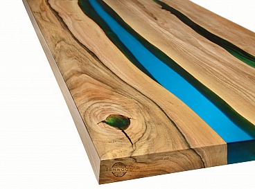 Table-river blue 2 - ZenWood