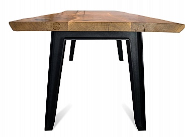 Table with metal legs - ZenWood