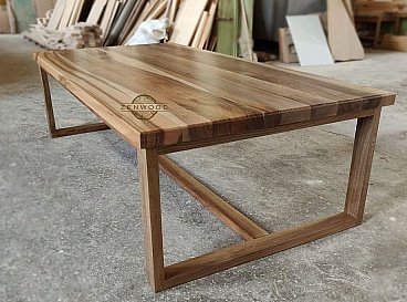 Table basse en noyer - ZenWood