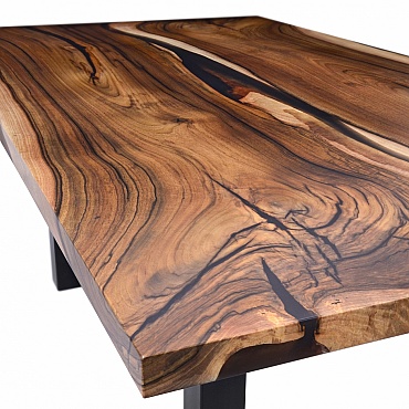 Table-river ENIGMA from walnut